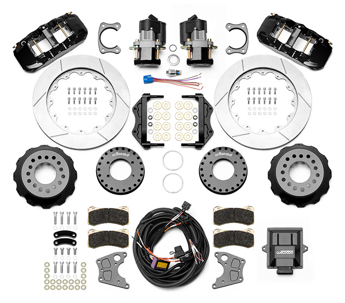 Wilwood Disc Brakes AERO4 Big Brake Rear Electronic Parking Brake Kit